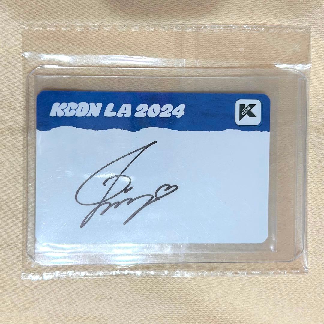 匿名発送⭕️ ME:I KCON LA オンライン 飯田栞月 サイン - メルカリ