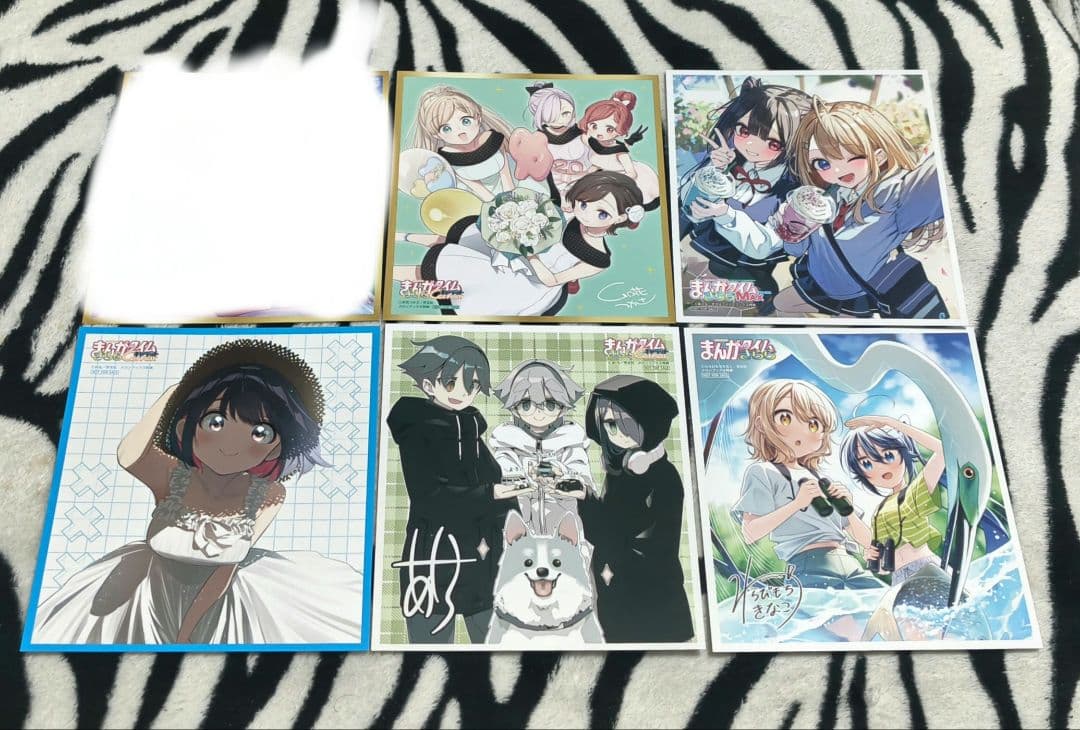 まんがタイムきらら メロンブックス 特典 色紙風イラストカード 17種セット