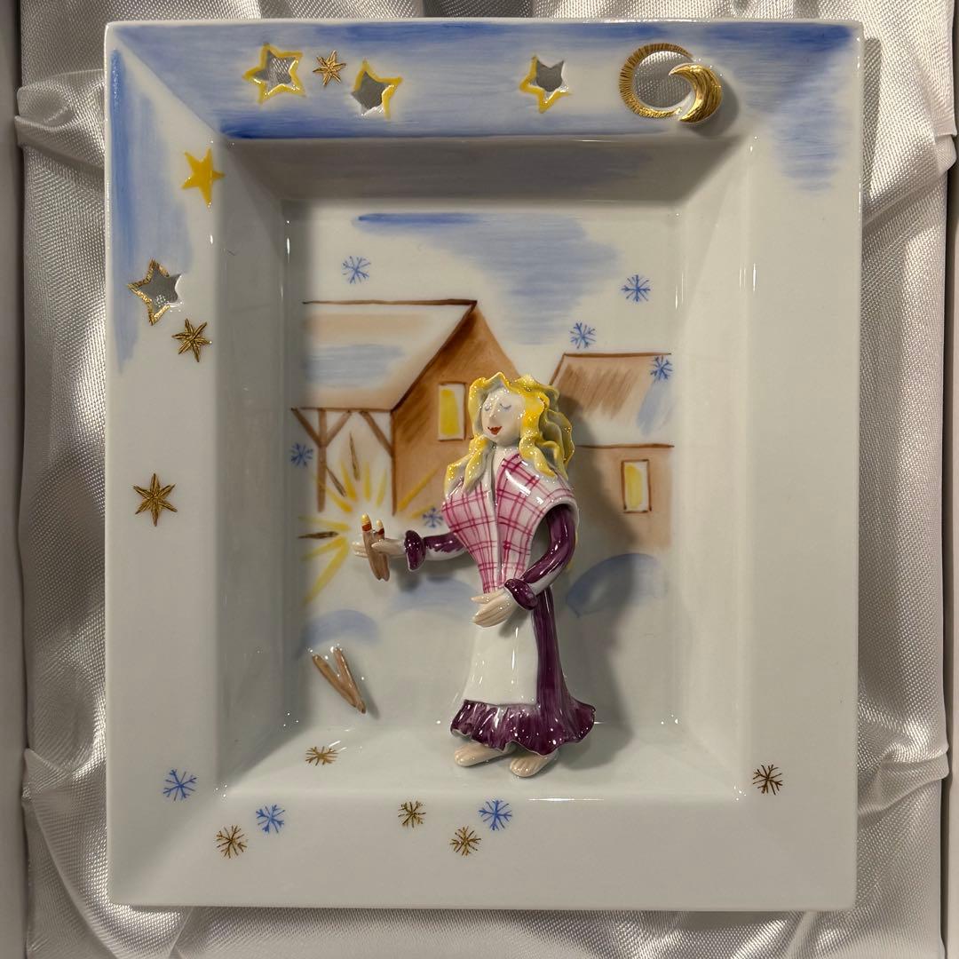 m*u様 Meissen メルヘンプラーク 「マッチ売りの少女」