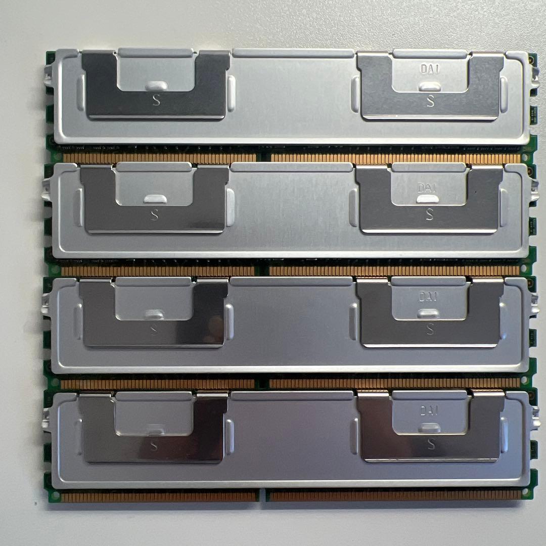 Samsung DDR2 1GB メモリ M395T2953EZ4 4枚 - メルカリ