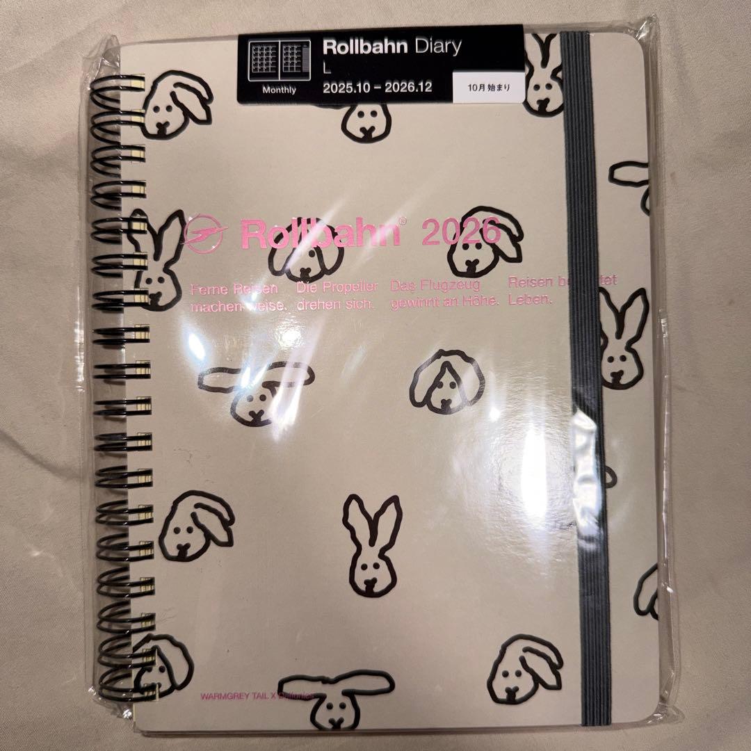 ロルバーンダイアリー2026 WARMGREYTAIL ホワイト L - メルカリ