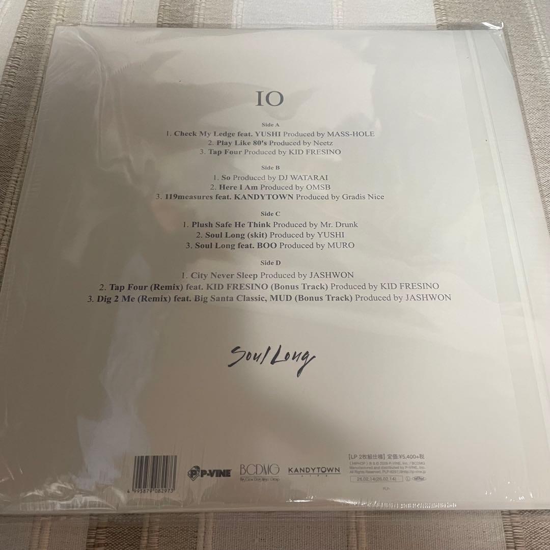 IO Soul Long 10th アナログレコード 2枚組 180g重量盤 - メルカリ