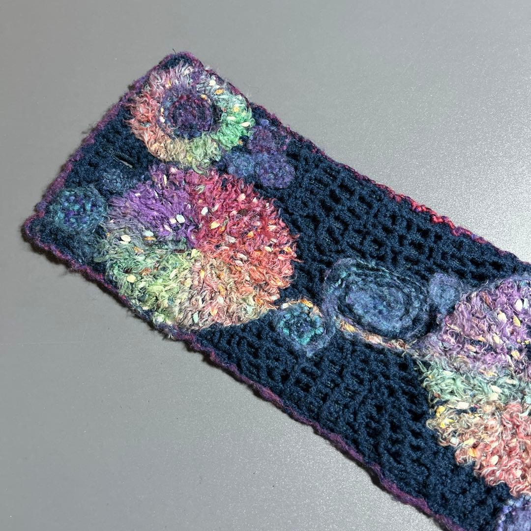 M.&KYOKO エムアンドキョウコ リバーシブル マフラー ネックウォーマー