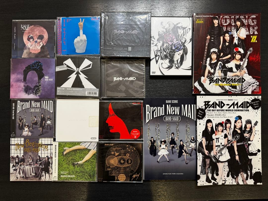 BAND-MAID CD11点 &DVD&Blu-ray バンドスコア&特集雑誌 バンドスコア | バンドスコア BAND-MAID 『Brand New MAID』 | ヤマハ