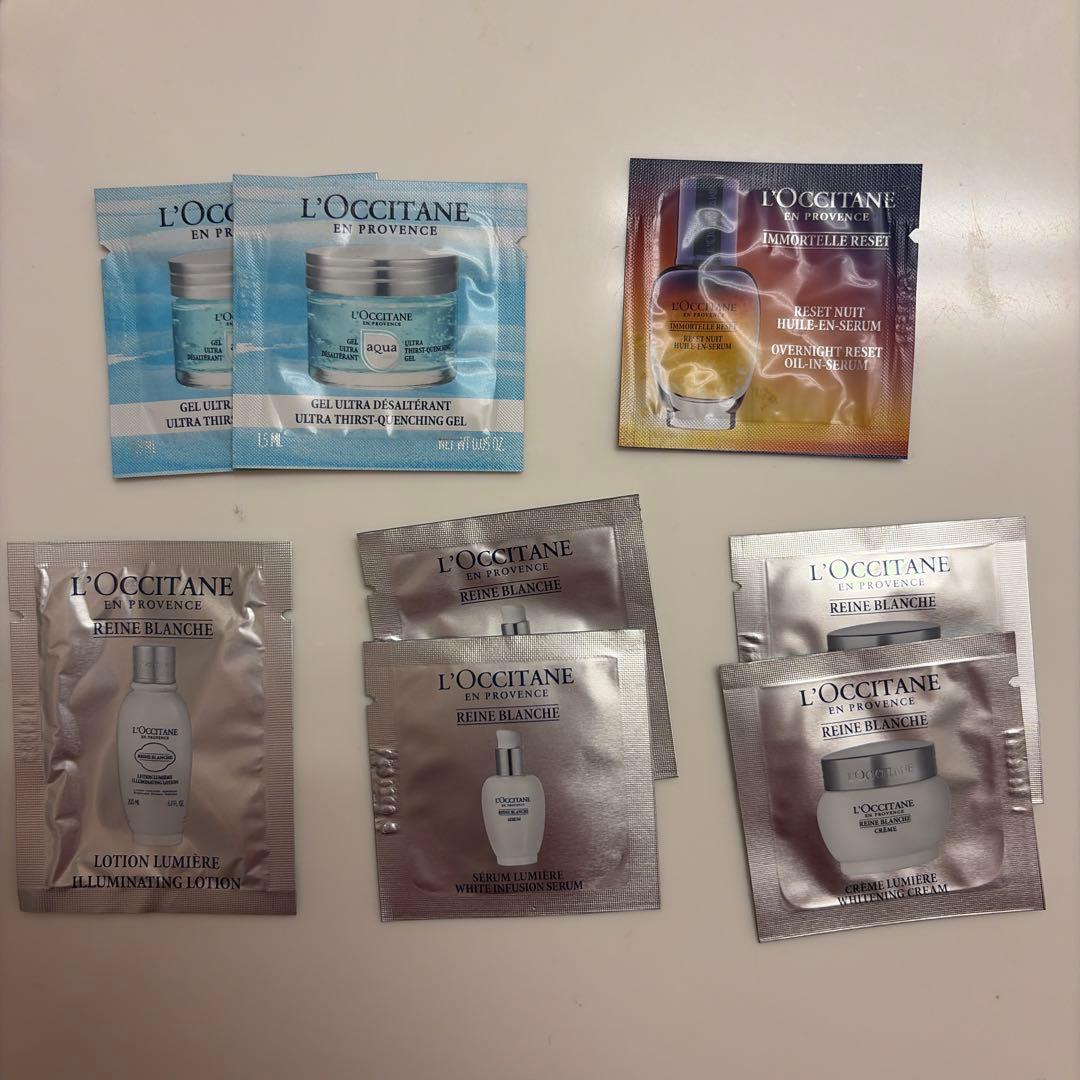 L'Occitane Reine Blanche トライアルセット - メルカリ