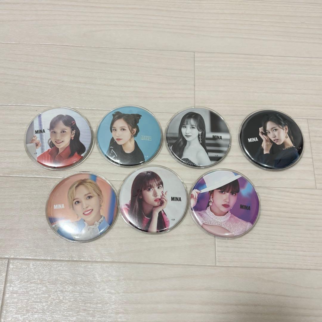 TWICE ミナ 缶バッジ セット - メルカリ