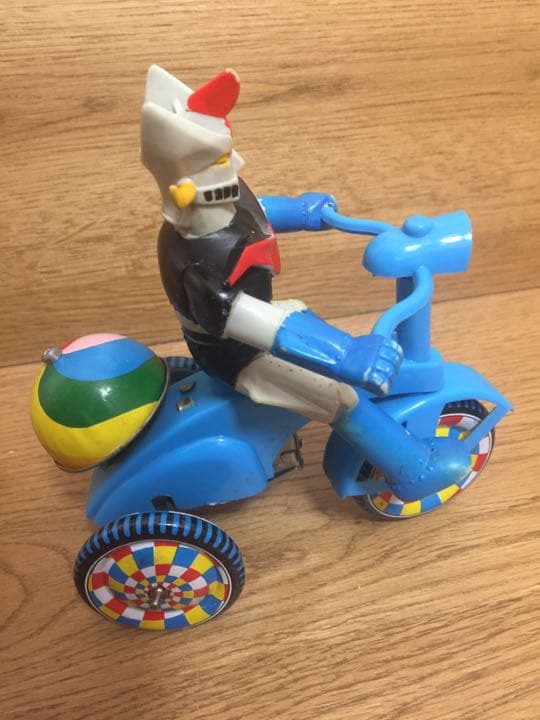 グレートマジンガー‼️ソフビ三輪車初期当時物希少