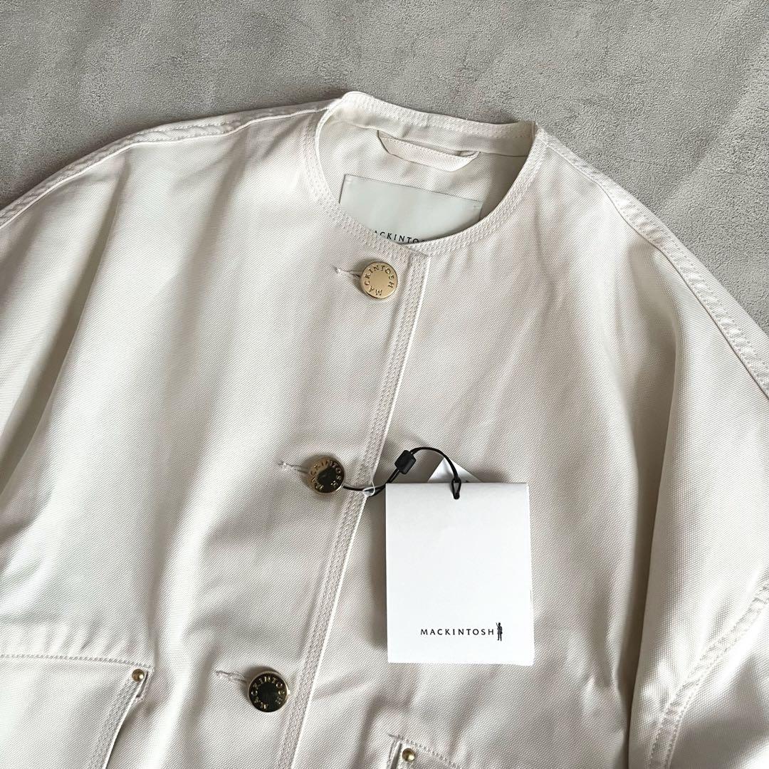 MACKINTOSH 新品 2025SS ハンビーノーカラーデニムジャケット - メルカリ