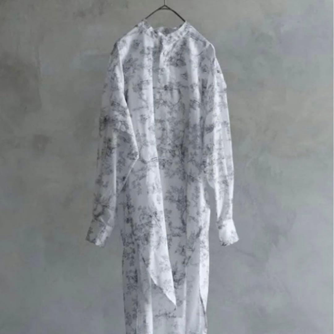 the last flower of the afternoon ロングシャツ 思わず想いを馳せたくなる服「the last flower of the afternoon