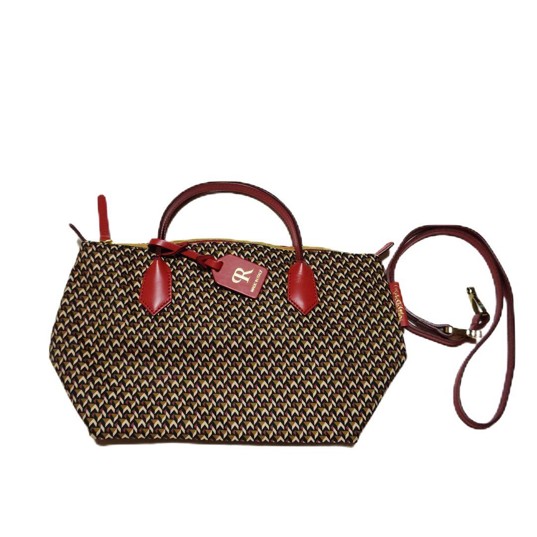 ROBERTA PIERI ロベルタピエリ☆TATAMI 2WAYミニダッフル赤