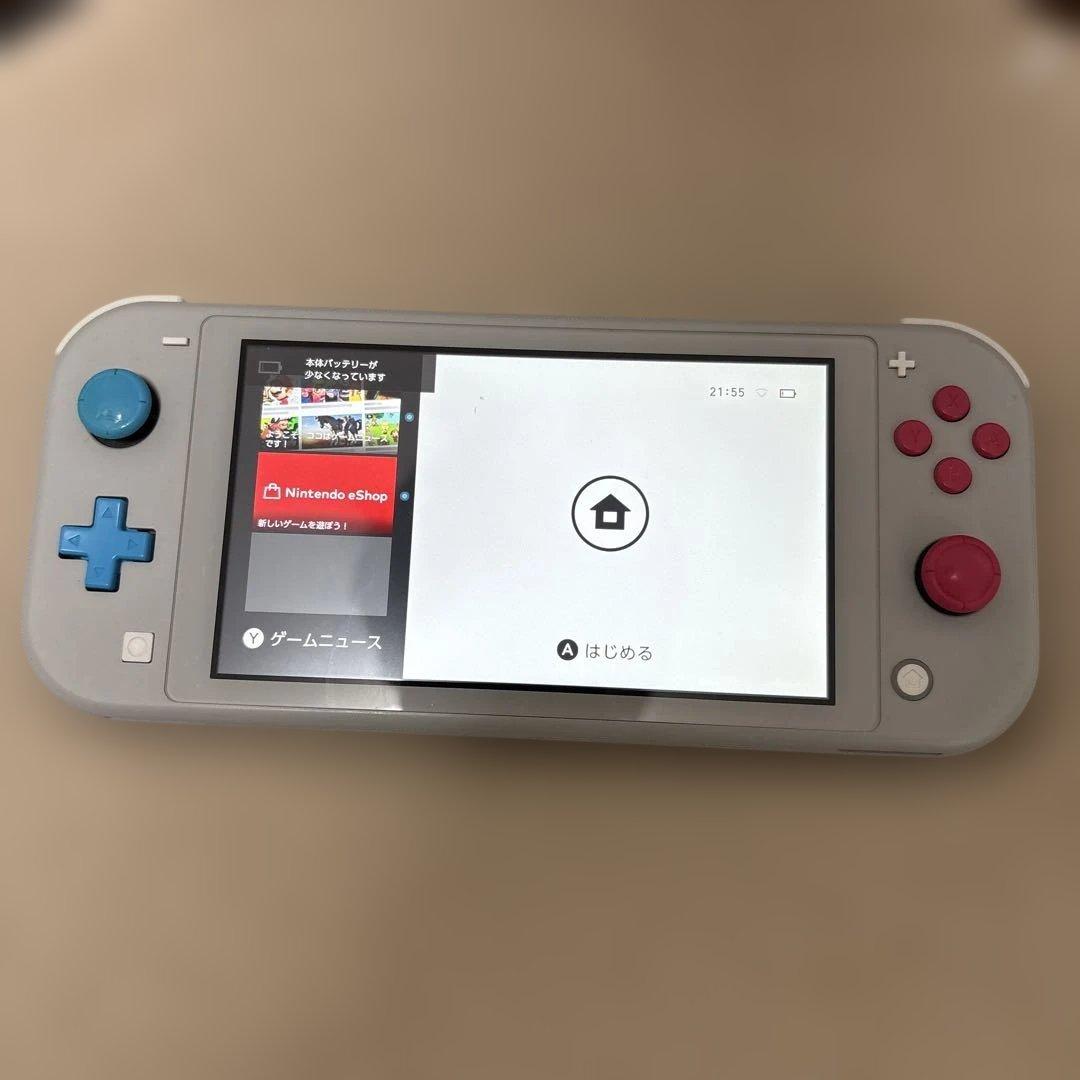 Nintendo Switch Lite グレー/青/赤　ポケモンカラー本体 Amazon.co.jp: 【整備済み品】 任天堂 Nintendo Switch Lite 本体