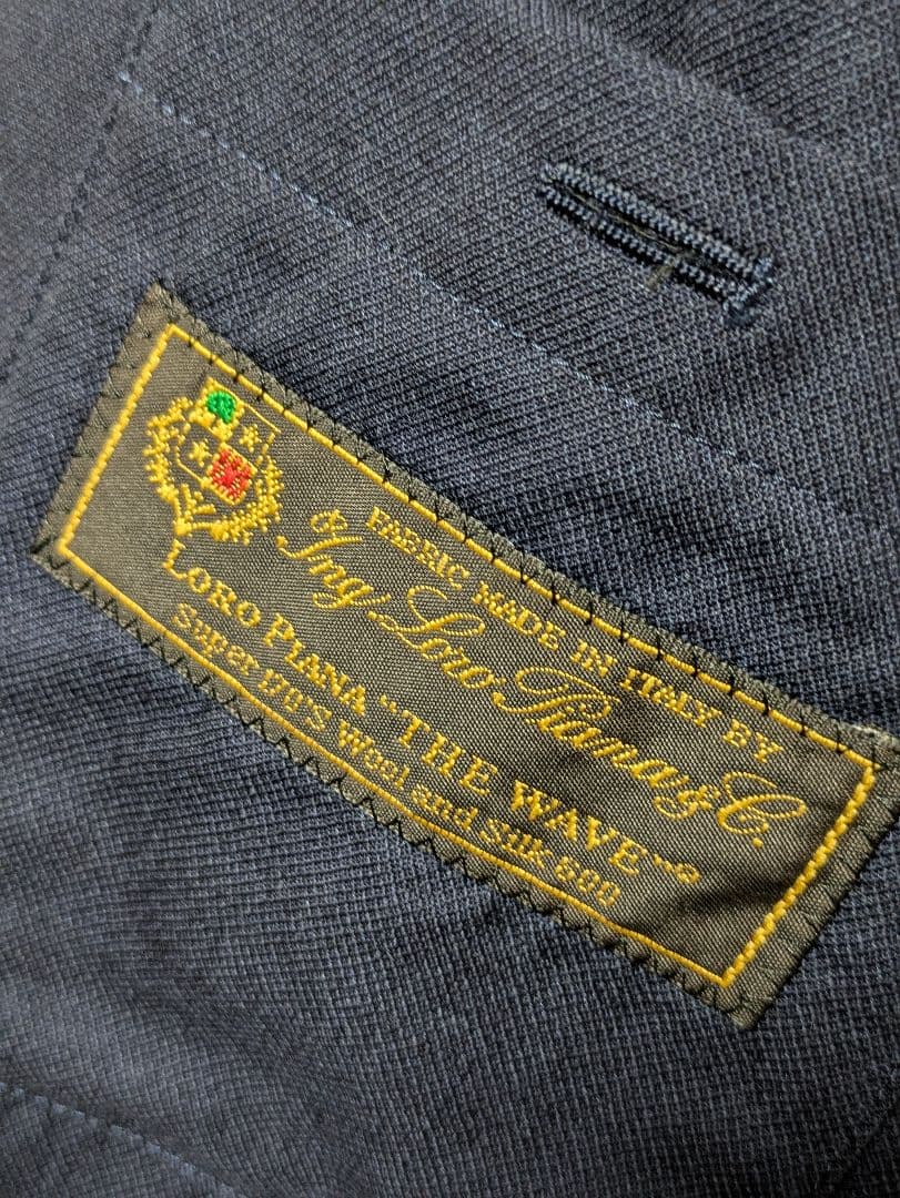 ☆ロロピアーナ トゥモローランド メンズテーラードジャケット 46