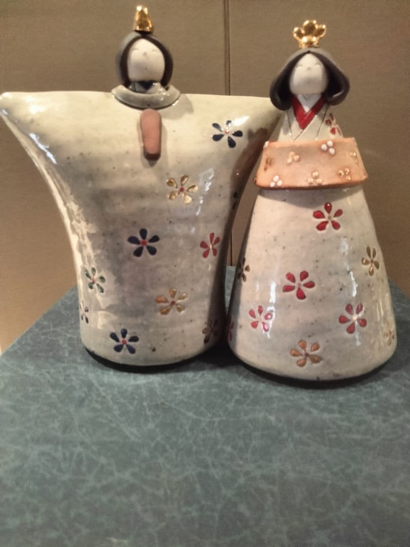 良品（good item） 雛人形（Hina doll） 陶器 作家、西崎和子 - メルカリ