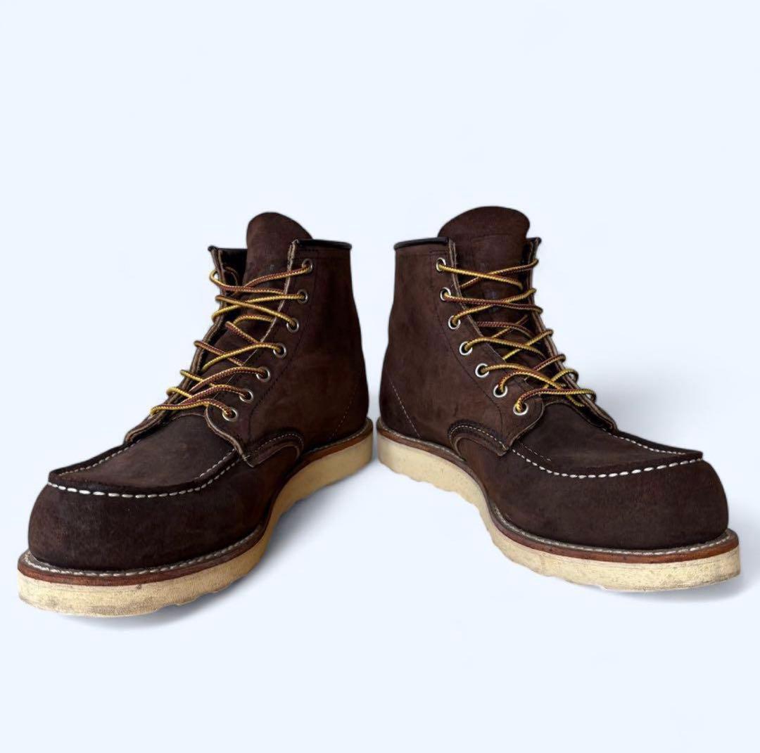 RED WING SHOES 8878 ブラウンブーツ 9.5D スエード