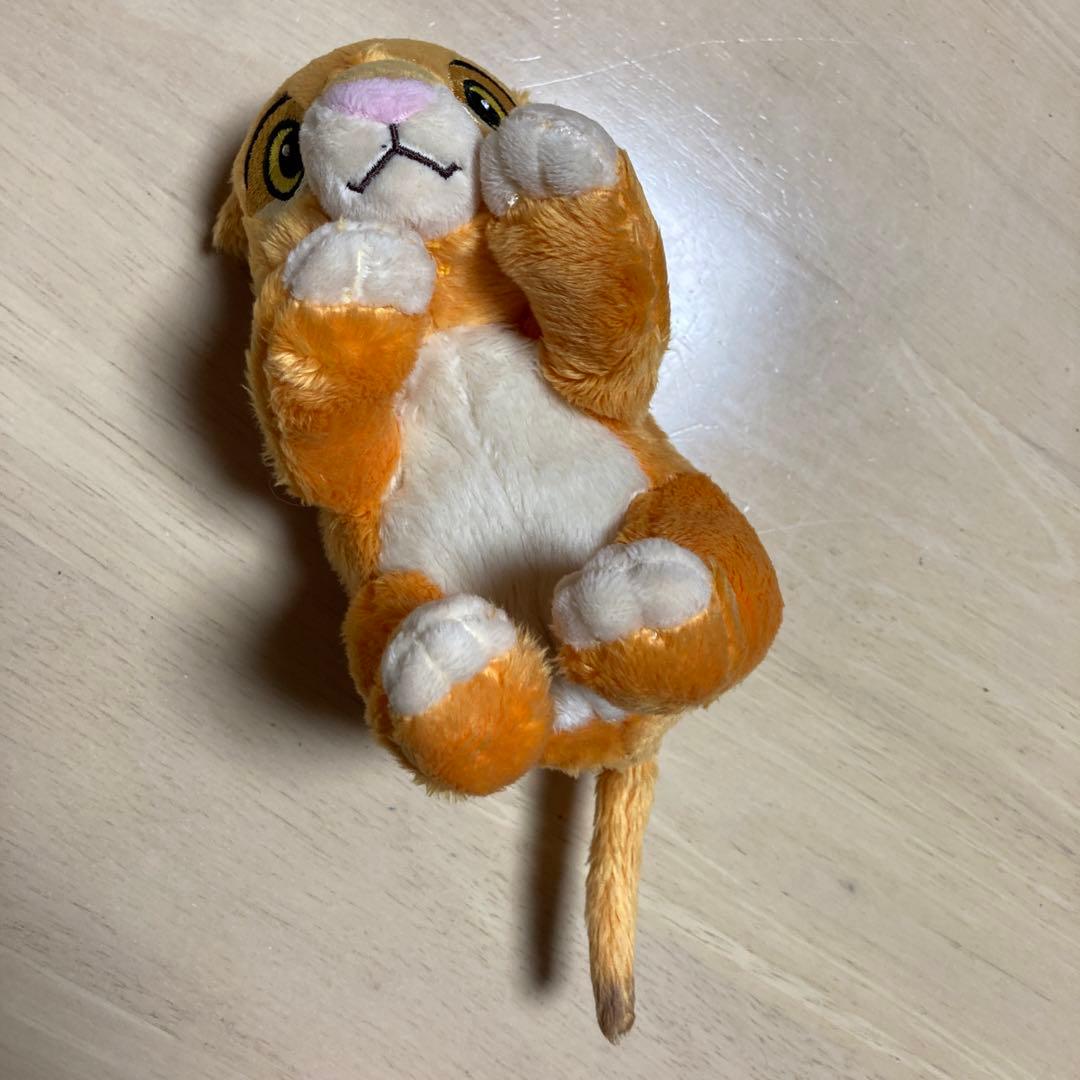 ディズニー ケアベア ライオンキング ぬいぐるみボールチェーン