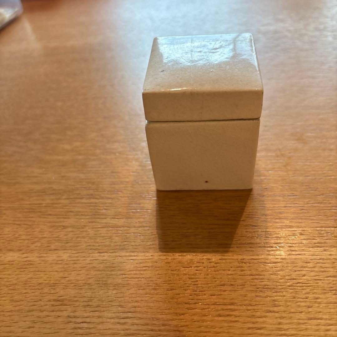 パピリオ 陶器 瓶 古道具 レトロ アンティーク 佐野繁次郎 化粧瓶 当時