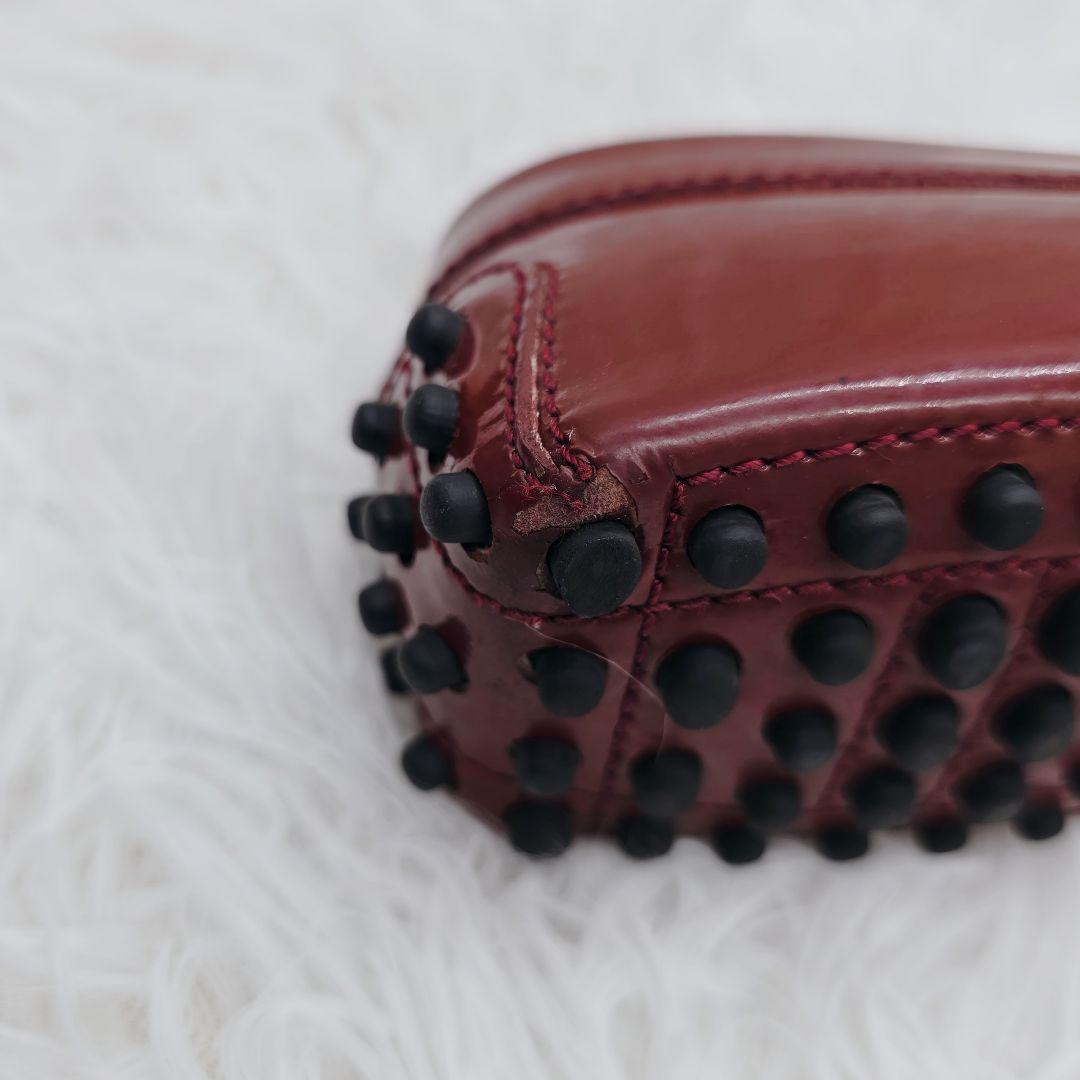 ✨超美品✨TOD'S エナメル タッセル ドライビングシューズ 24.5cm
