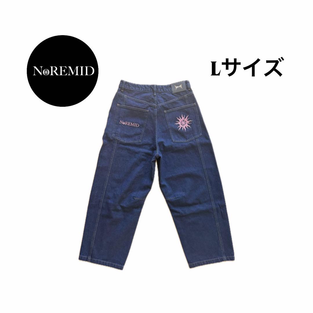 NOREMID RIGID DENIM – NAVY/PINK-通販サイト通販