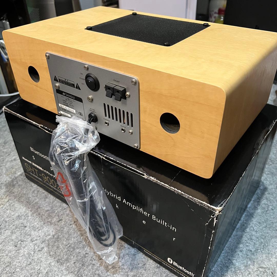 SANSUI 真空管搭載ハイブリッドアンプ内蔵スピーカー SHT-9002 - メルカリ