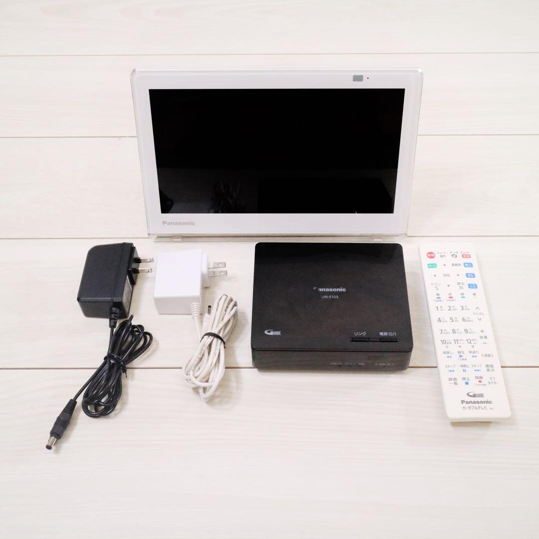 パナソニック 10V型 ポータブル 液晶テレビ 防水 UN-10CE10-W - メルカリ