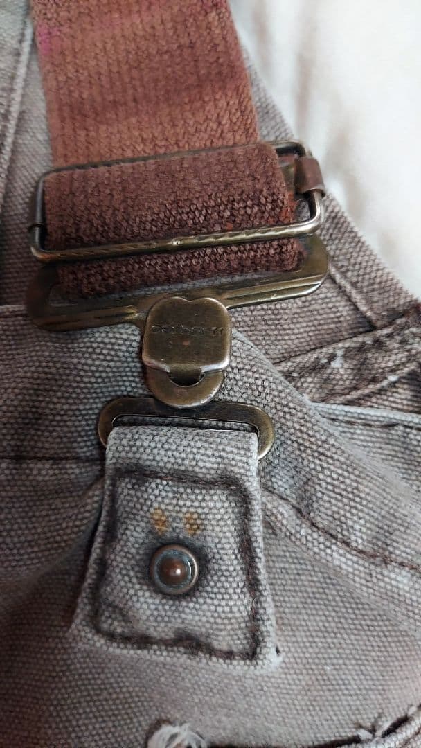 夏休みセール♪ 小さめ Carhartt ヴィンテージ ツナギ ブラウン 茶色