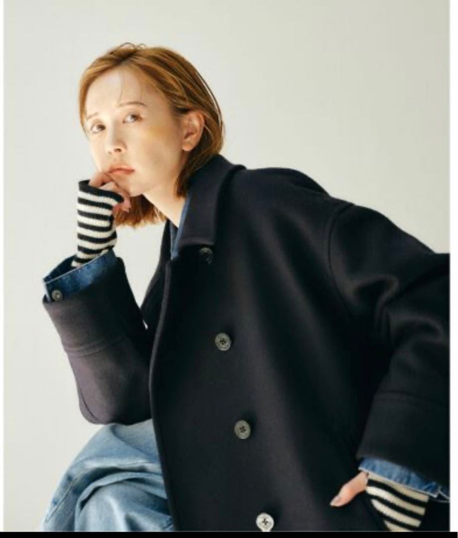 新品】JOURNAL STANDARD尾州メルトンロングPコート - メルカリ