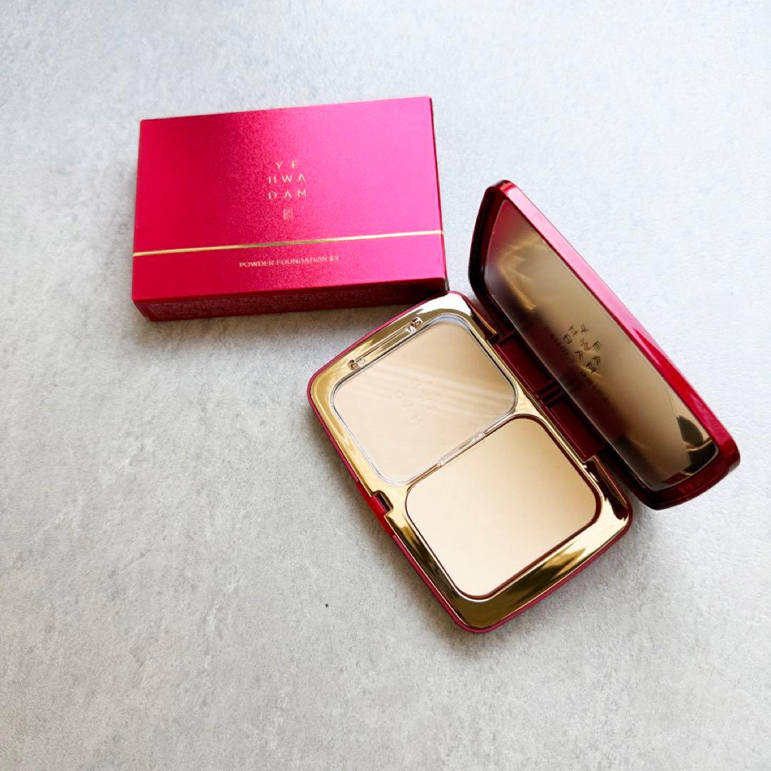 新品 ザフェイスショップ イェファダム パウダーファンデーションEX