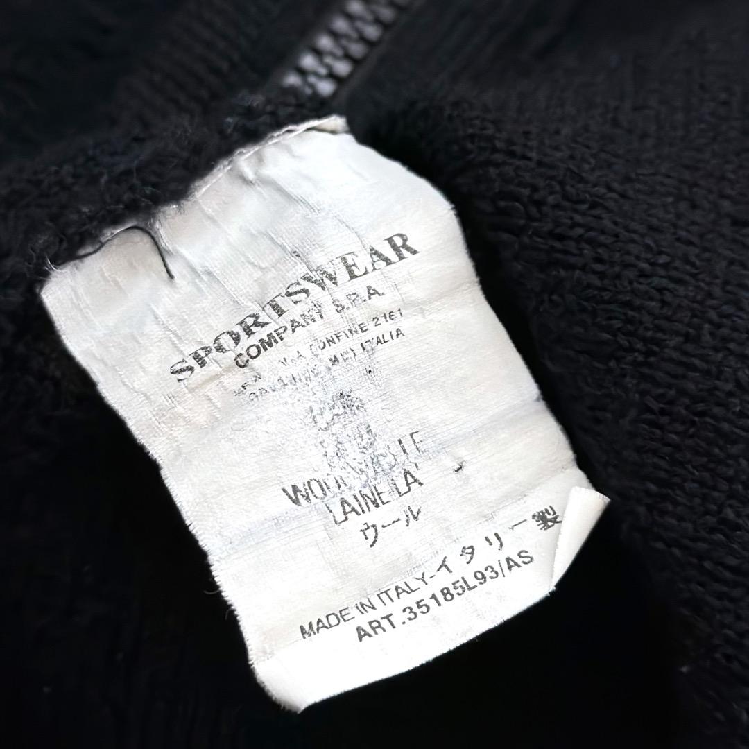 C.P.COMPANY ジップアップニット 5 ネイビー 2001A/W