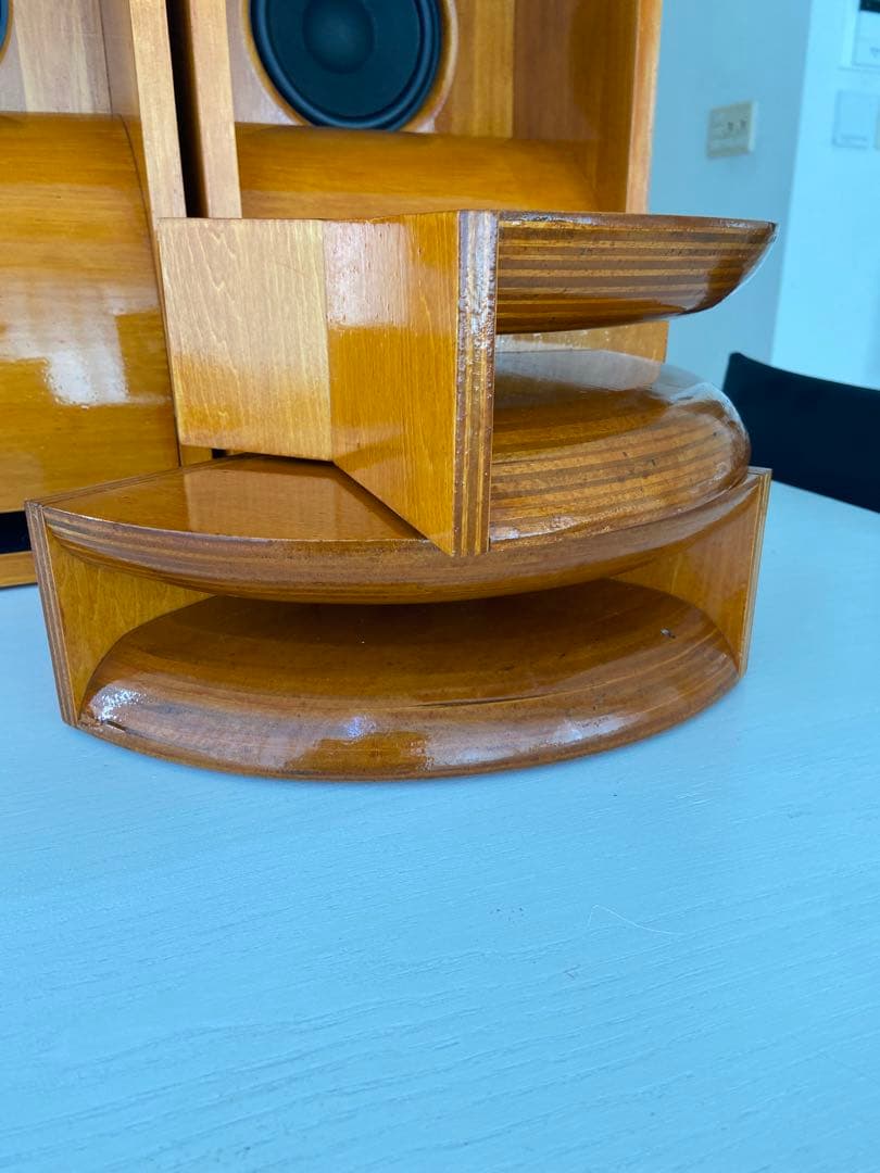 自作 削り出しウッドホーン搭載フロントロードホーンスピーカー - メルカリ