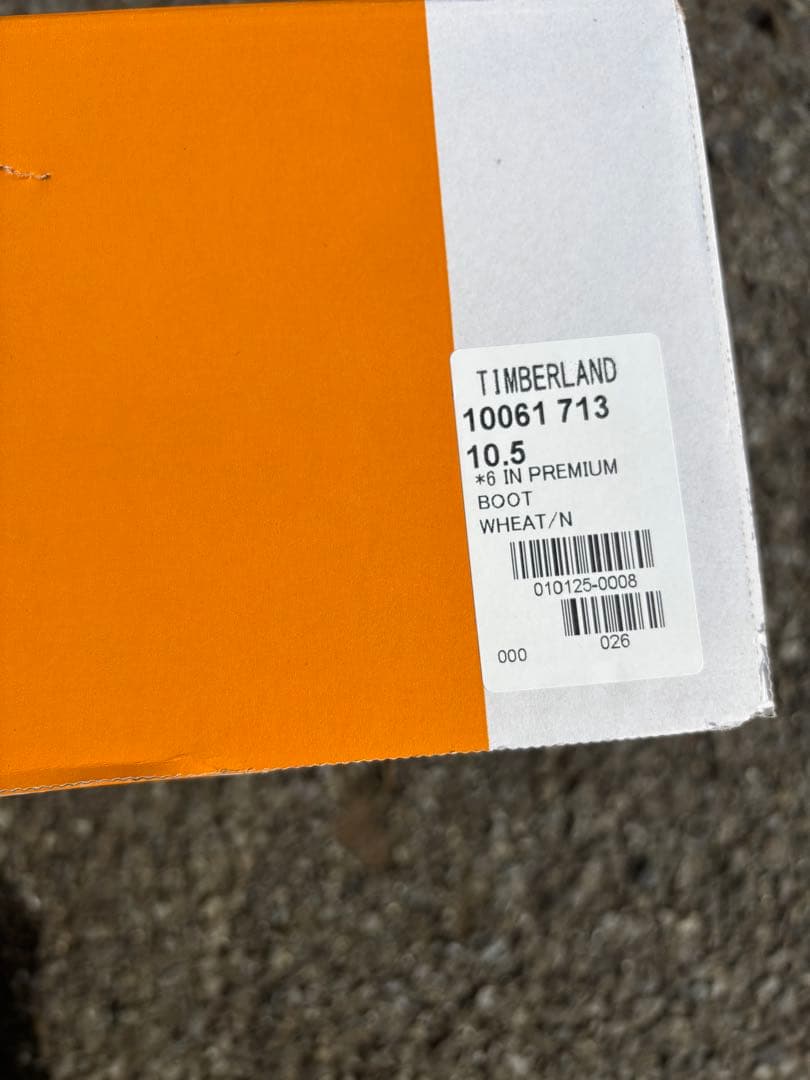 Q*】様 10.5w(10061 Timberland ウォータープルーフプレミ
