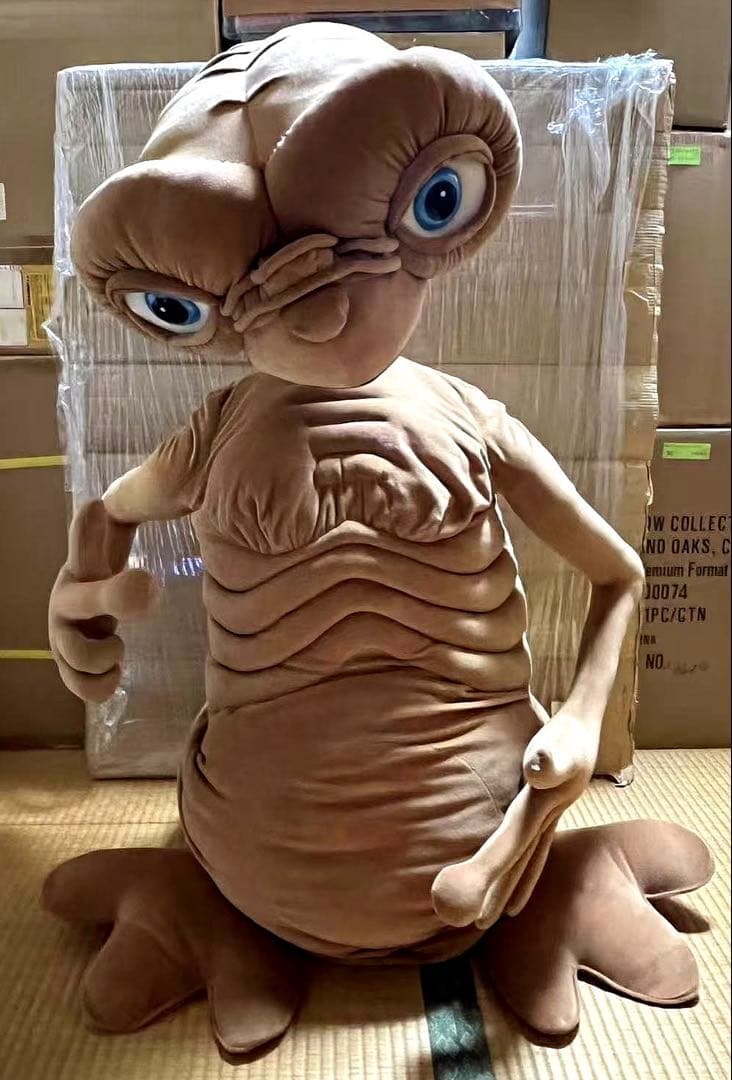 ☆ E.T 等身大 ぬいぐるみ ☆トイザらス 廃盤品 ☆110cm - メルカリ