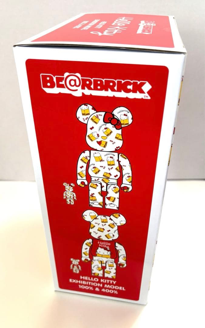 レア ハローキティ展 限定 BE＠RBRICK 100% 400% ベアブリック - メルカリ