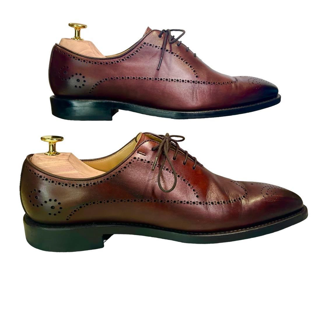 良品】 REGAL リーガル W85D ウィングチップ メダリオン 25 茶 - メルカリ