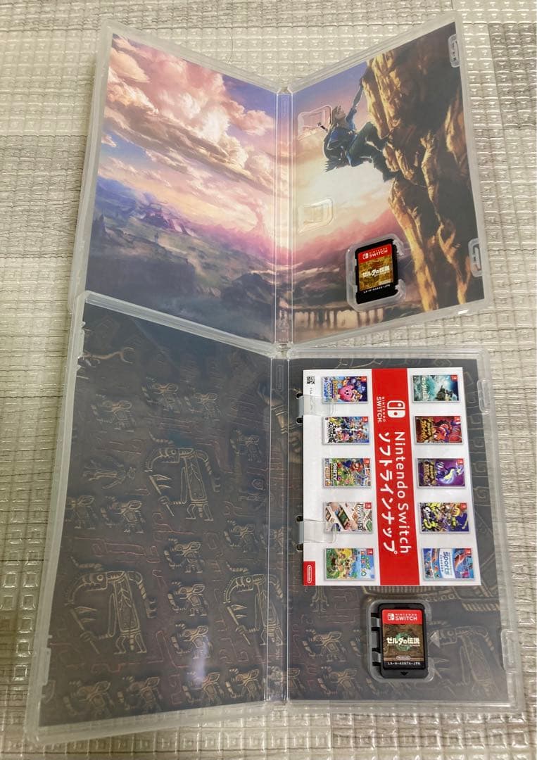 Switch ゼルダの伝説 ブレワイとティアキン セット - メルカリ
