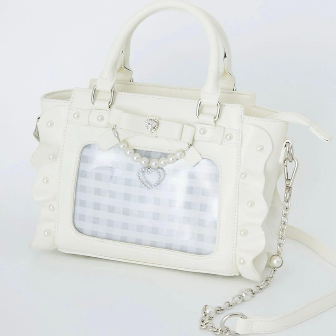 Ank Rouge 確定ファンサのおまじない 痛バッグ ミニ痛バ A4 ホワイト