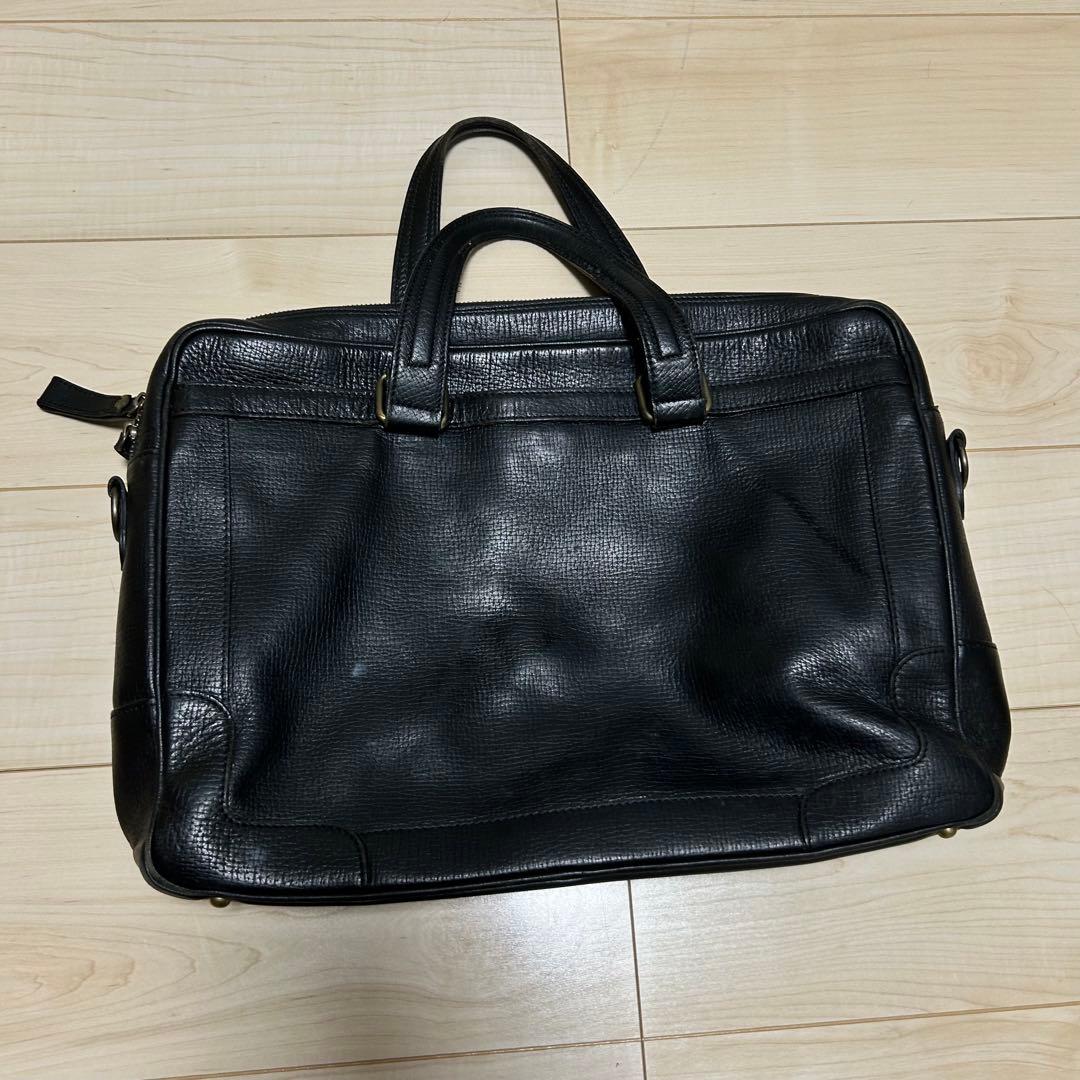 BURBERRY グレインレザー ビジネスバッグ 2WAY ブリーフケース 本革