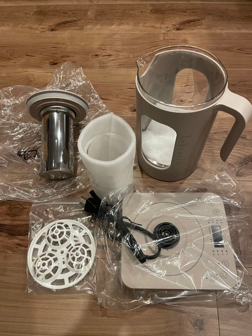 【動作確認済】BRUNO ブルーノ 温度調節 マルチケトル ウォームグレー　1L Amazon | BRUNO ブルーノ 温度調節 マルチケトル ウォームグレー