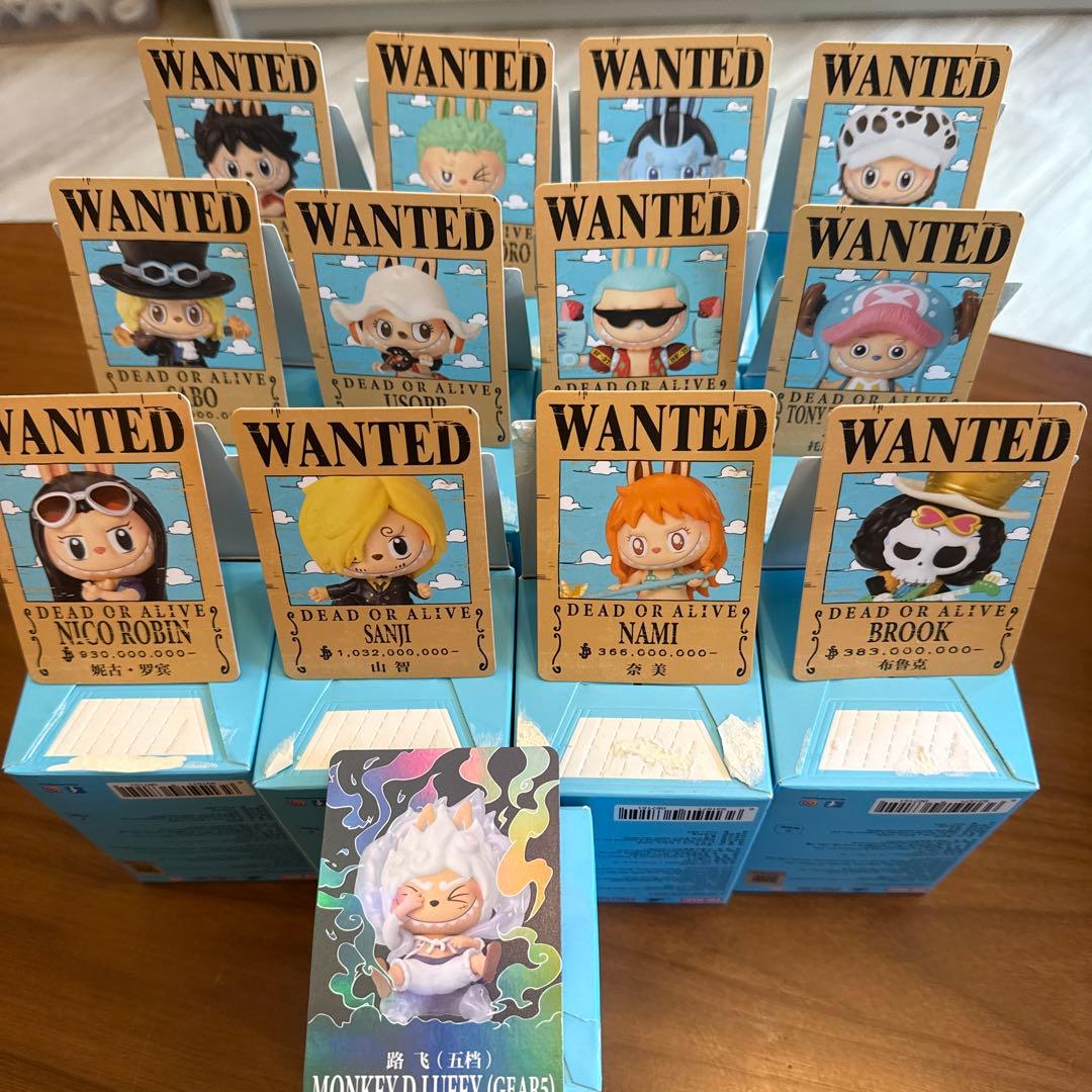 POPMART ワンピース ラブブフィギュアセットシークレット入り POPMART ワンピース ラブブフィギュアセットシークレット入り - メルカリ