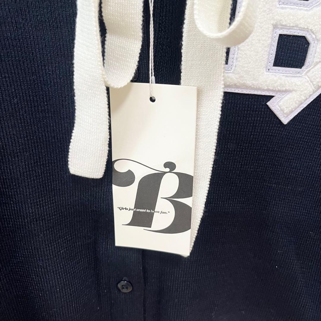 bibiy. B. CLUB TIE CARDIGAN - メルカリ