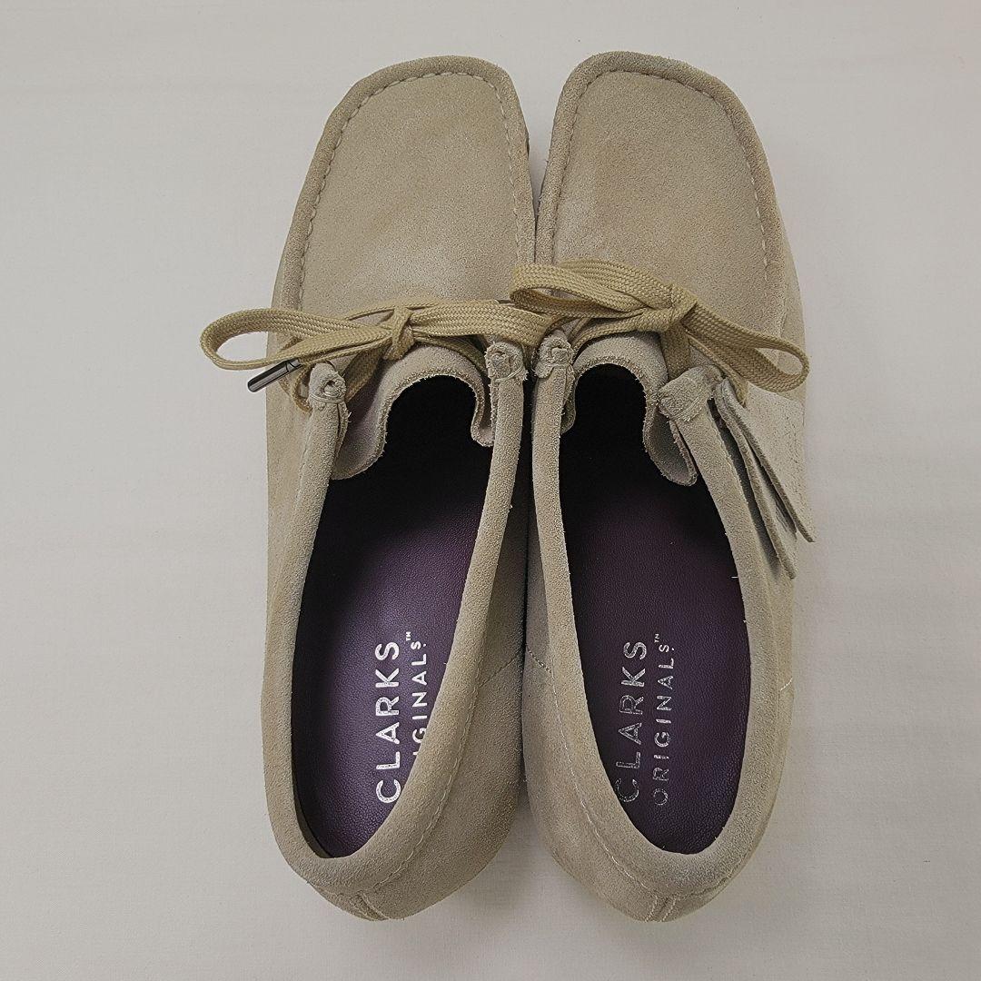 クラークス ワラビー メープル スエード ローカット UK9.5 27.5cm