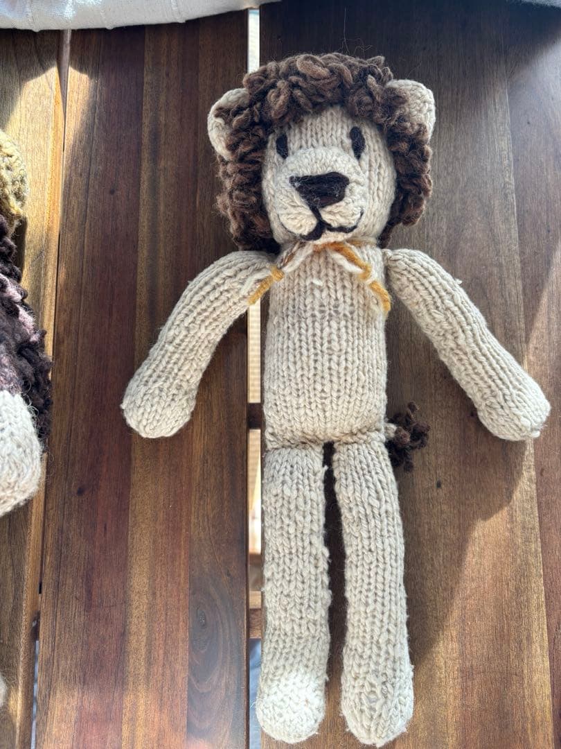 ケナナニッターズ ケニア ハンドメイド あみぬぐるみ 2体セット