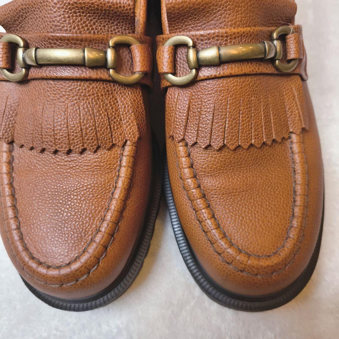 美品 ドクターマーチン ADRIAN SNAFFLE ローファー UK6 タン - メルカリ