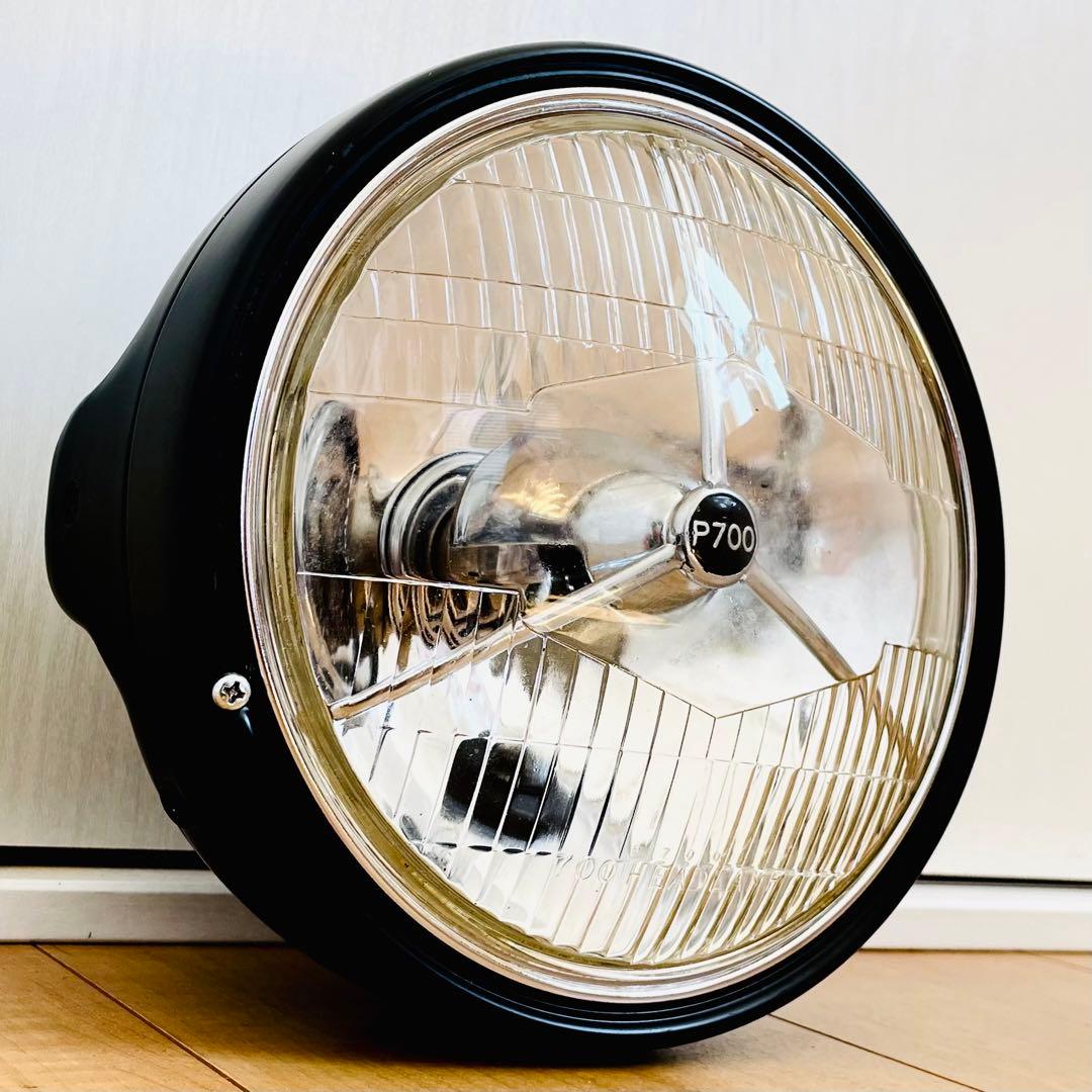 P700 スリーポイント ヘッドライト 180φ ルーカス 当時 旧車 - メルカリ