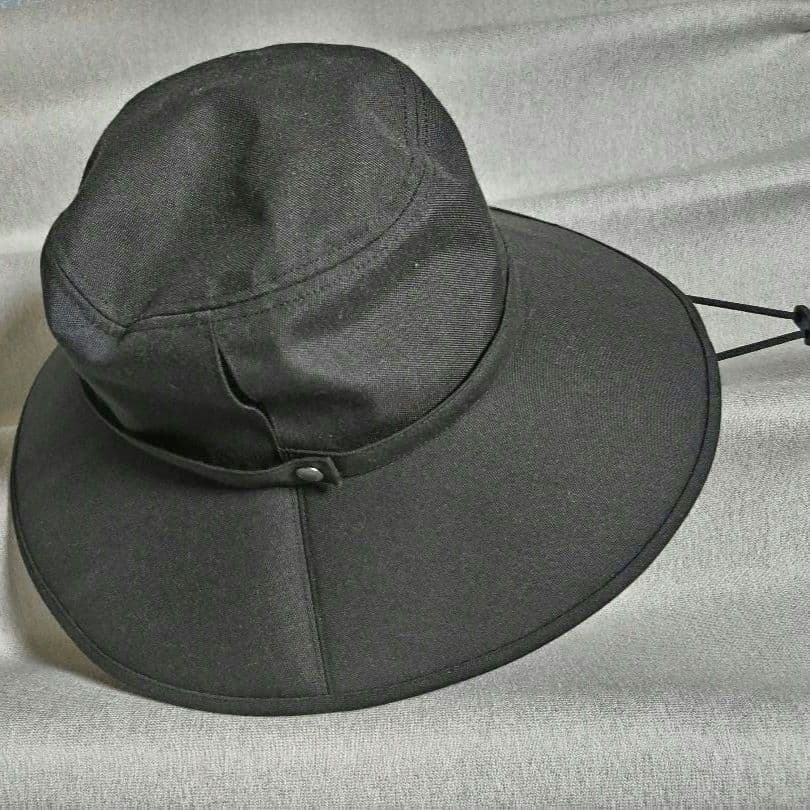 サンバリア100 ウィンドハット ブラック M バケットハット｜完全遮光帽子｜サンバリア100 | 完全遮光日傘