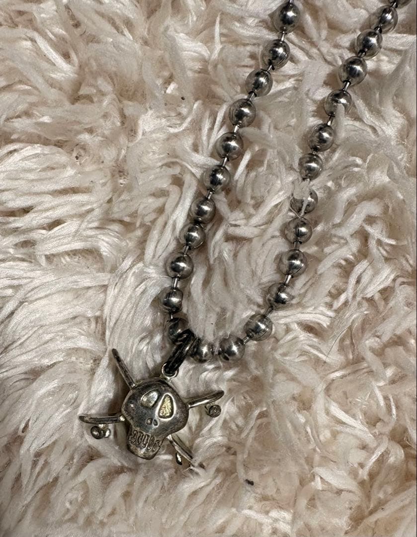 Stussy スカル クロスボーン ネックレス - メルカリ