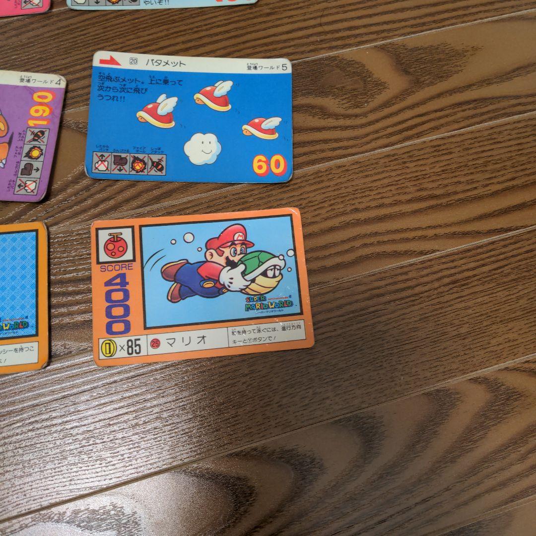 まとめ マリオカード スーパーマリオワールド マリオブラザーズ等26枚
