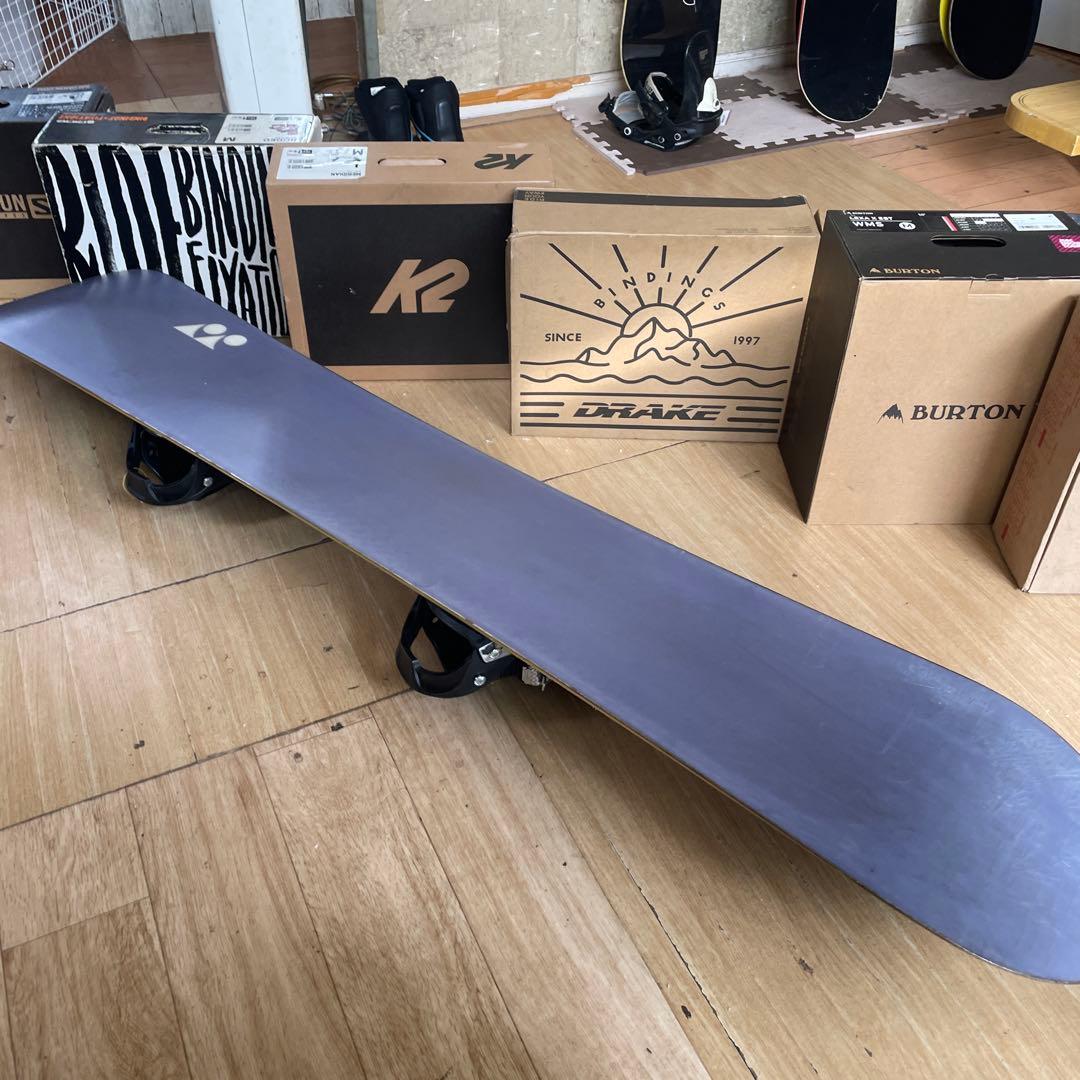 YONEX×SALOMON国産ハイエンド バイン付スノーボードセット ヨネックス