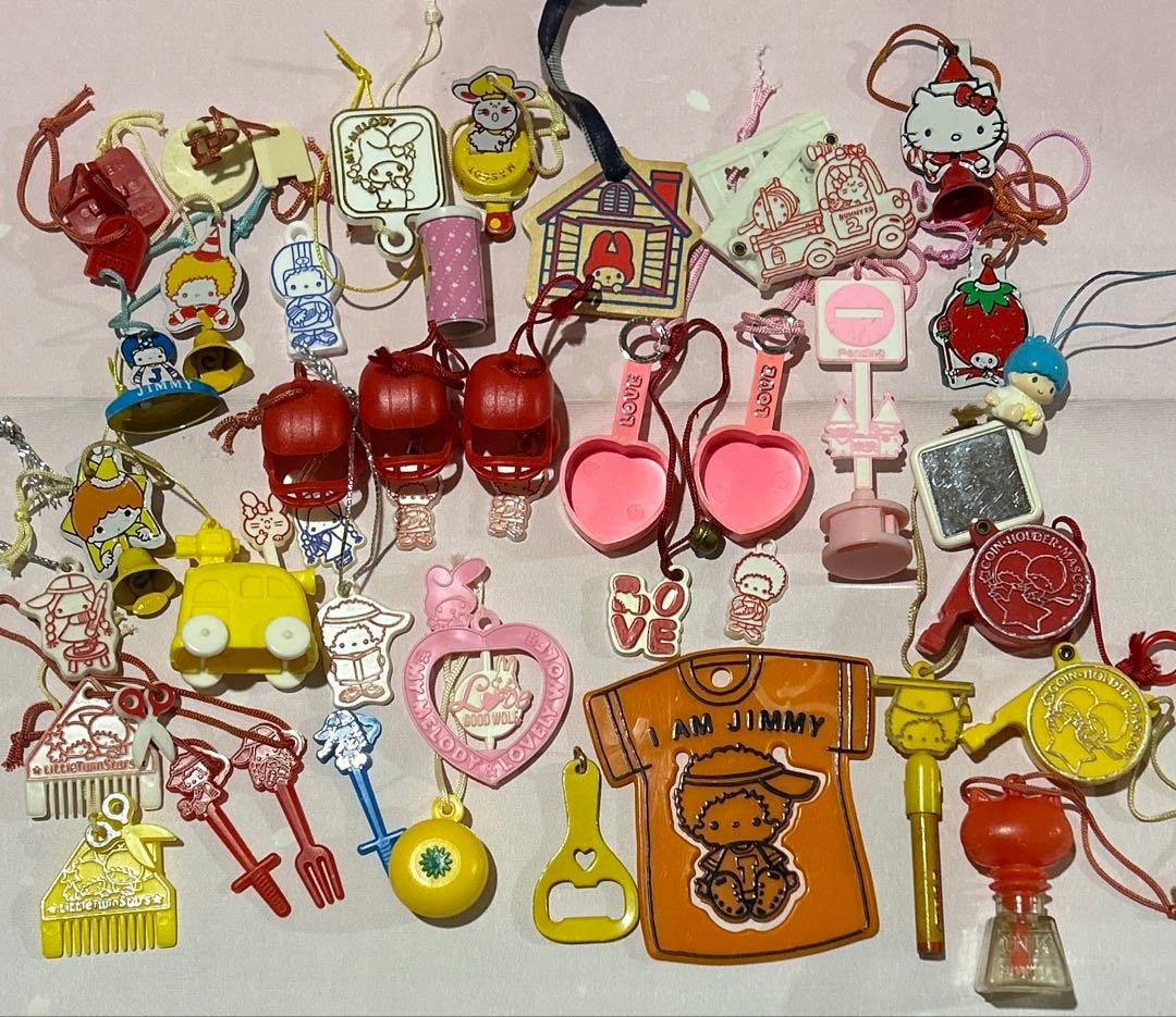 昭和レトロ　非売品　サンリオおまけ38個セット 昭和レトロ サンリオおまけセット③ - メルカリ