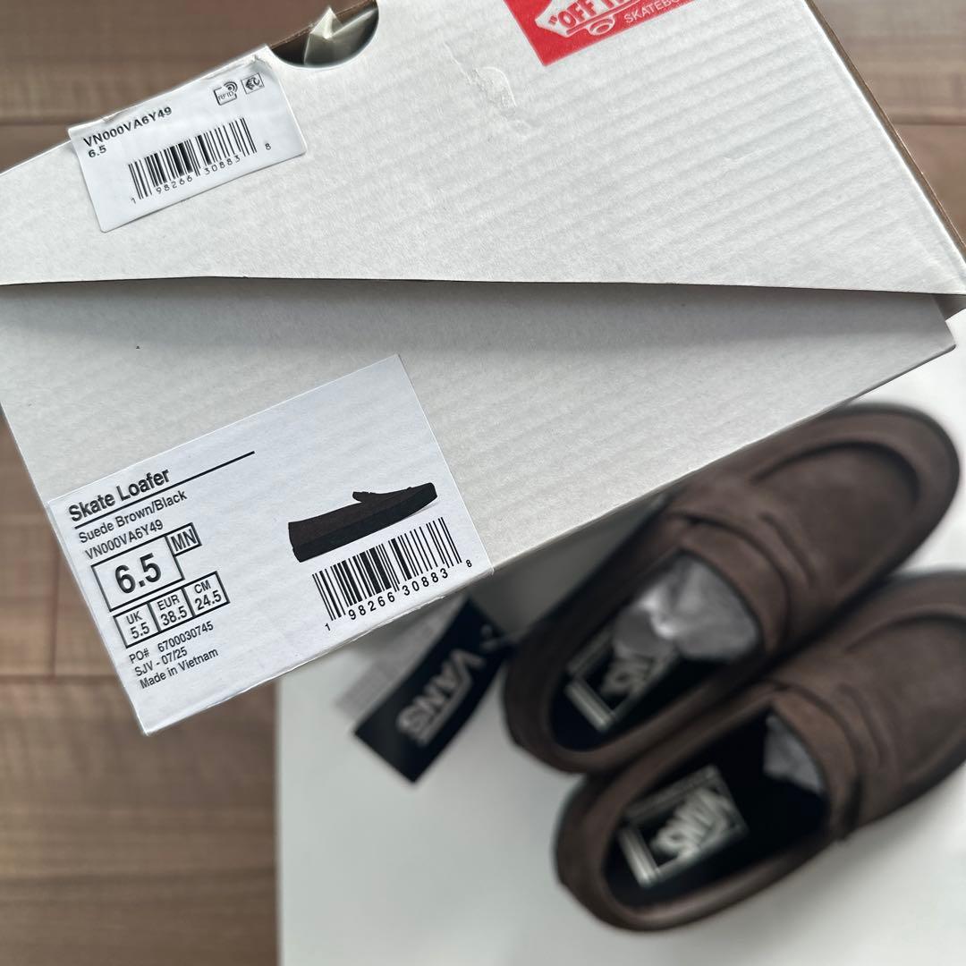 VANS ローファー VN000VA6Y491 25FW 24.5㎝ - メルカリ