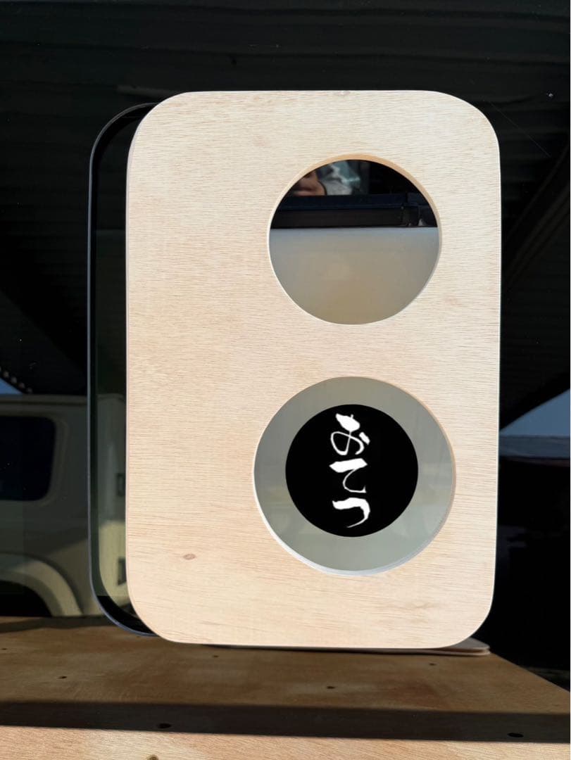 エコフローWAVE EENOUR PA600 運転席側小窓用ダクトパネル未塗装